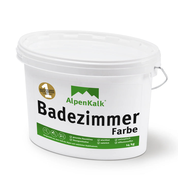 Badezimmer Farbe Savannen-Ocker 14 kg  / ca. 55 m²