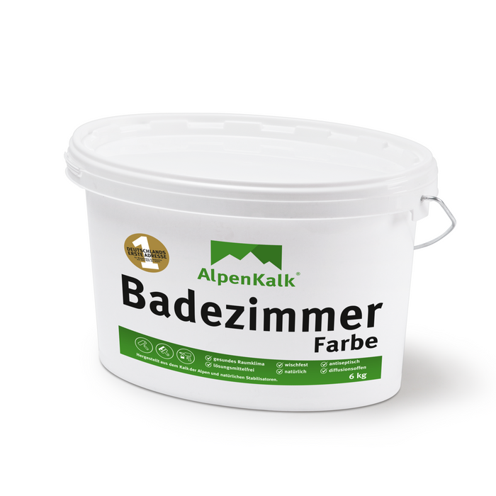 Badezimmer Farbe Smaragd-Grün 6 kg  / ca. 20 m²