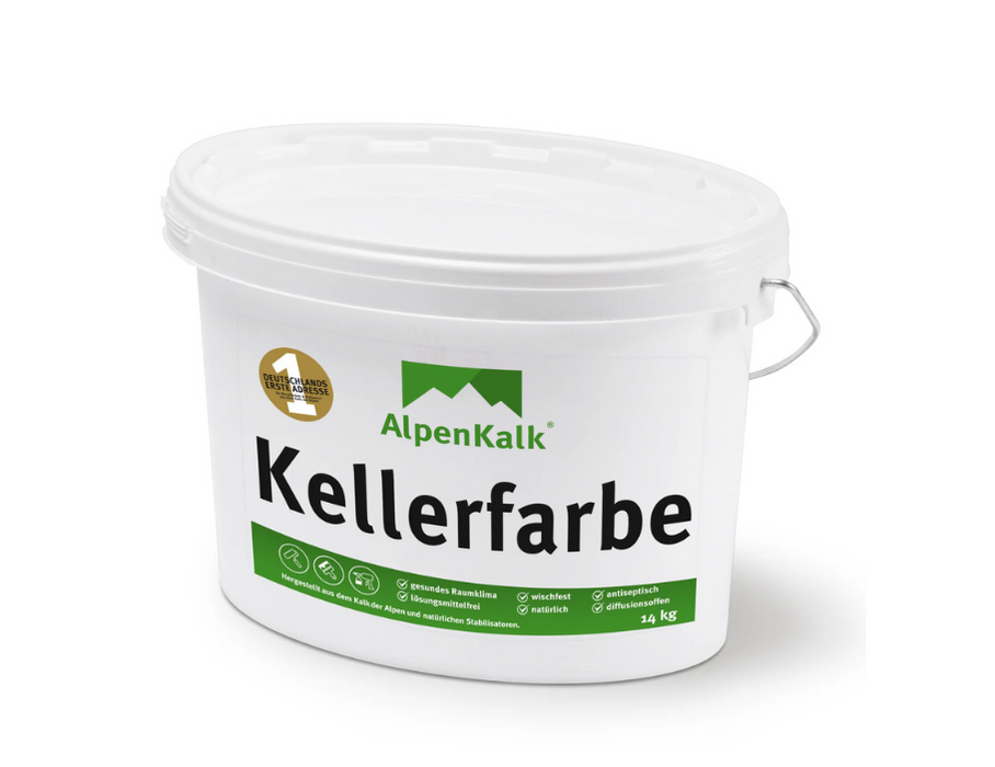 Kellerfarbe - Smaragd-Grün 14 kg  / ca. 70 m²