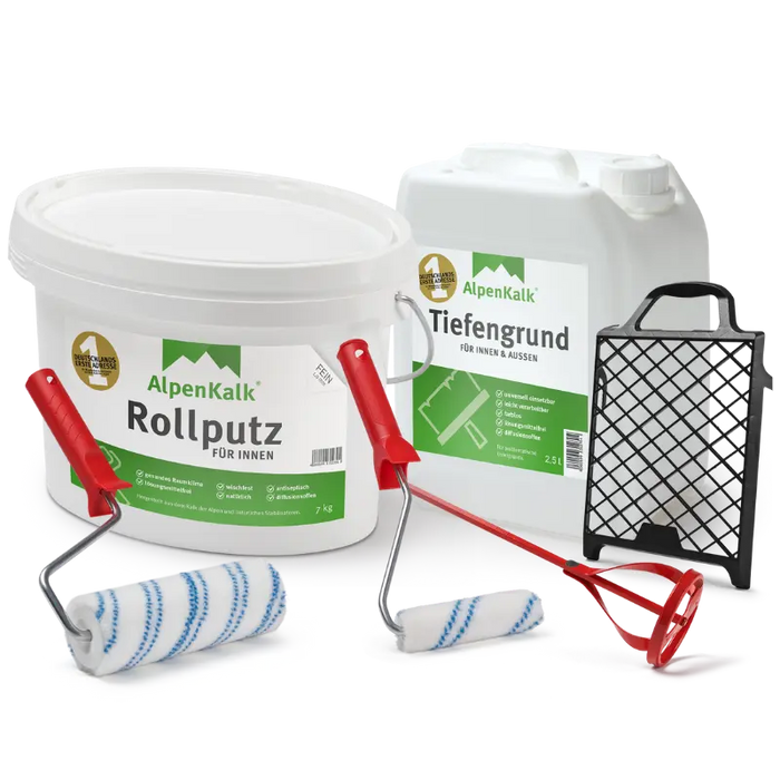 Rollputz FEIN 7 kg (ca. 20 m²) Starterpaket