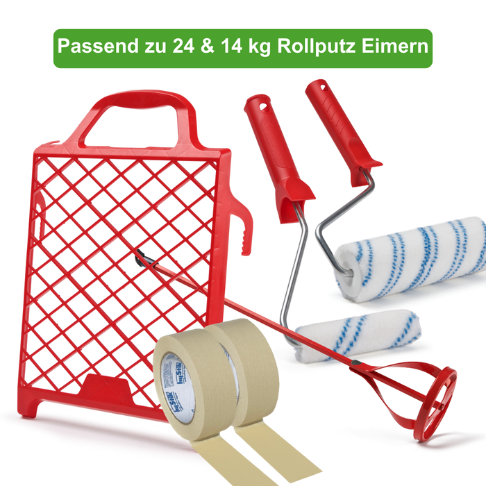 Rollputz Werkzeug-Set 24/14 kg