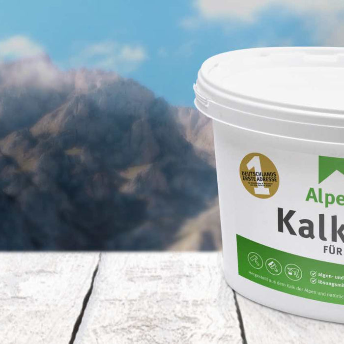 Kalkfarbe für die Fassade: Atmungsaktiv, langlebig und gesund – warum AlpenKalk ideal ist