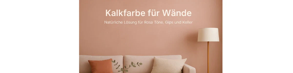 Kalkfarbe: Ein Multitalent für Wohlfühlräume – Von zartem Rosa bis zum trockenen Keller