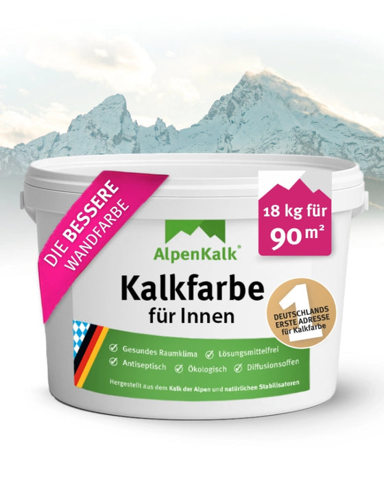 Kalkfarbe INNEN 18 kg / ca. 90 m²