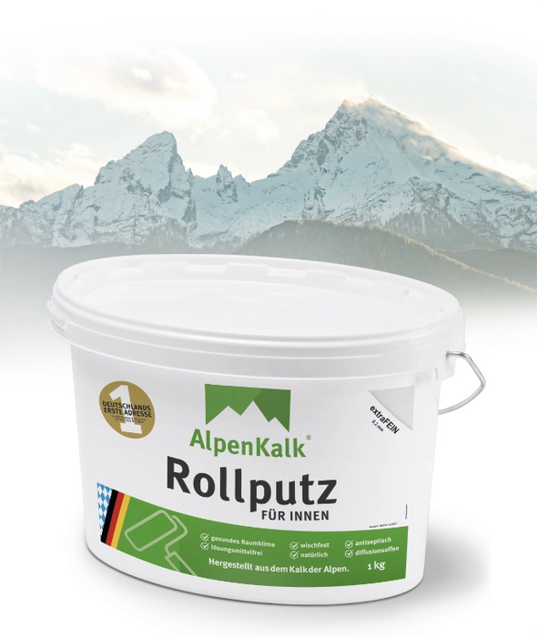 Rollputz extraFEIN (0,3 mm) jetzt 1 kg  / ca. 4 m²