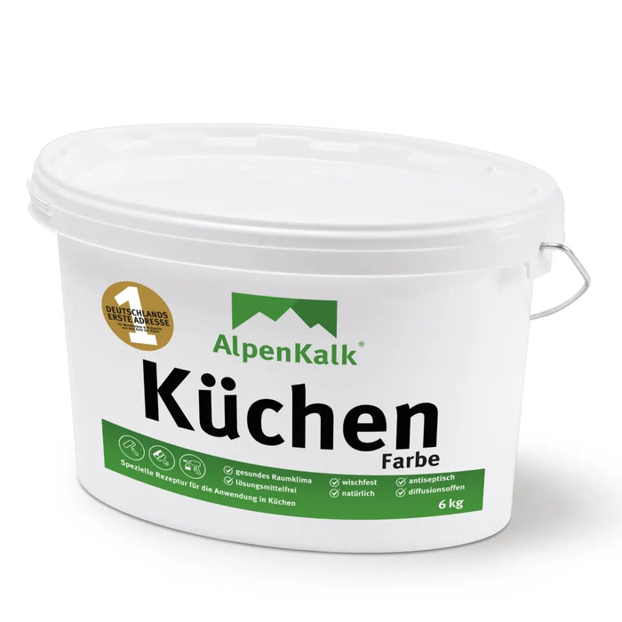 Küchenfarbe - Kalkfarbe 6 kg  / ca. 25 m²