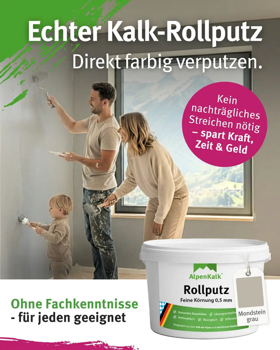 Rollputz FEIN 7 kg Mondstein-Grau