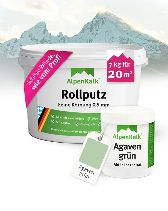 Rollputz FEIN 7 kg Agaven-Grün