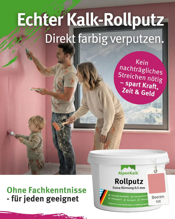 Rollputz FEIN 7 kg Beeren-Rot