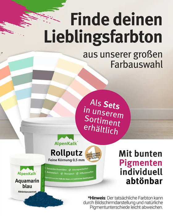 Rollputz FEIN 7 kg Aquamarin-Blau