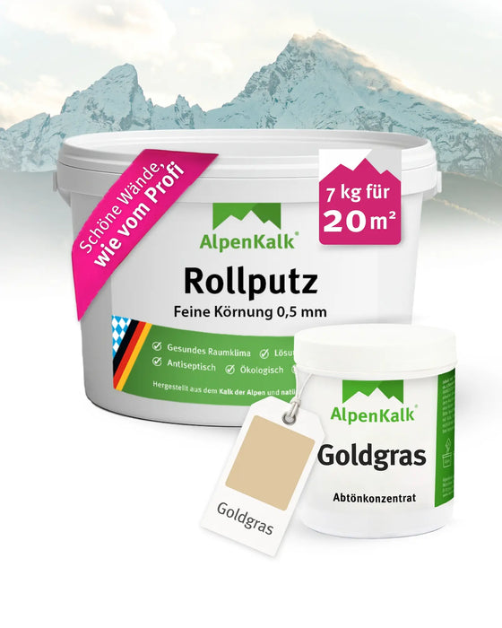 Rollputz FEIN 7 kg Gold-Gras