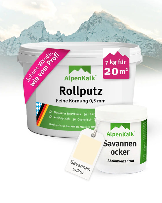 Rollputz FEIN 7 kg Savannen-Ocker