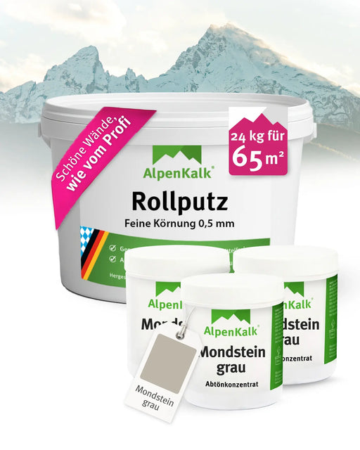 Rollputz FEIN 24 kg Mondstein-Grau