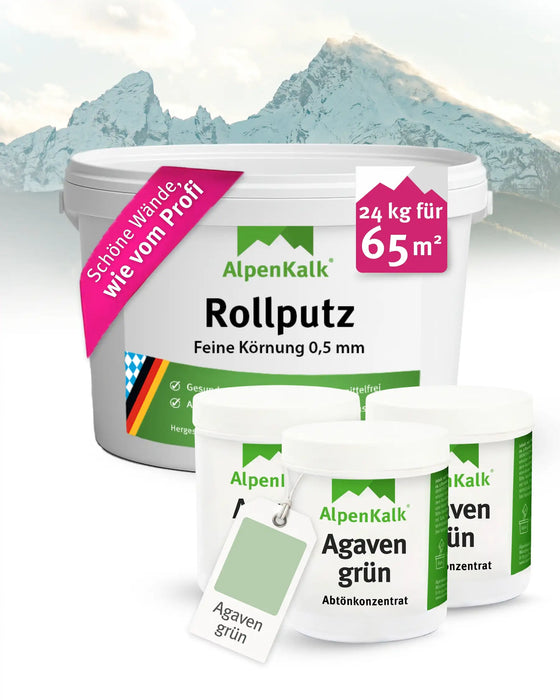 Rollputz FEIN 24 kg Agaven-Grün