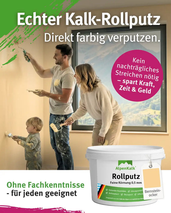 Rollputz FEIN 24 kg Bernstein-Ocker
