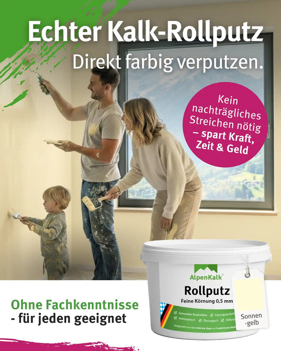 Rollputz FEIN 24 kg Sonnen-Gelb