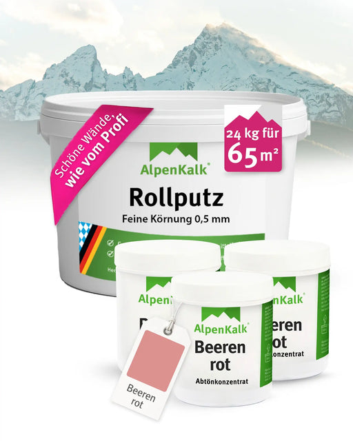 Rollputz FEIN 24 kg Beeren-Rot