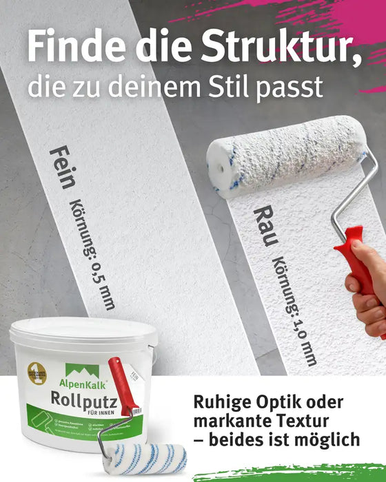 Rollputz FEIN 24 kg Aquamarin-Blau