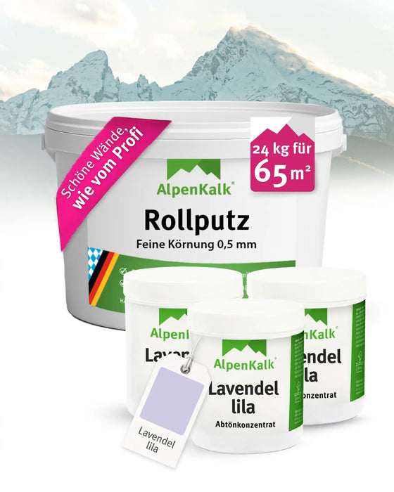 Rollputz FEIN 24 kg Lavendel-Lila