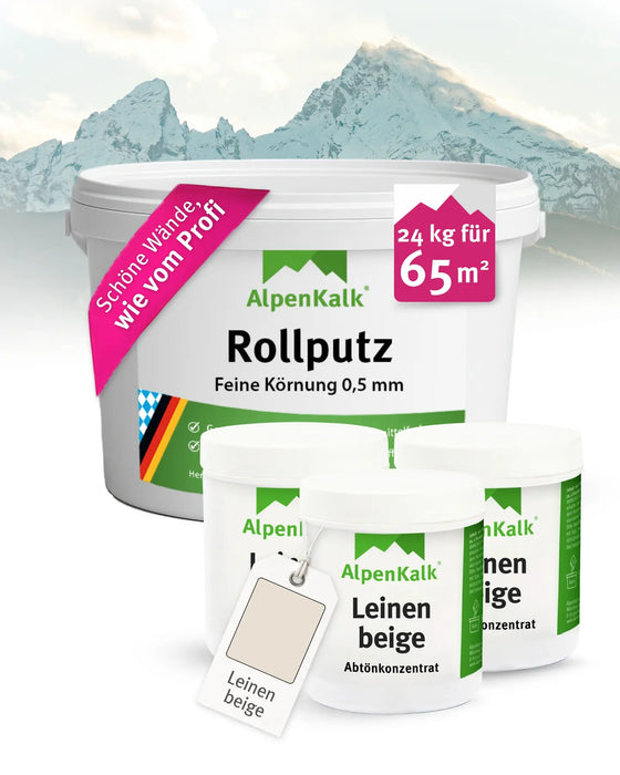 Rollputz FEIN 24 kg Leinen-Beige