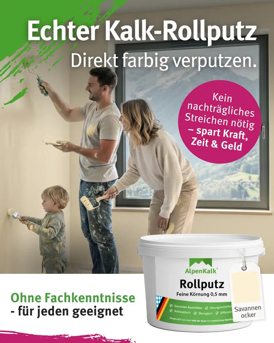 Rollputz FEIN 24 kg Savannen-Ocker