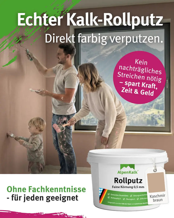 Rollputz FEIN 24 kg Kaschmir-Braun