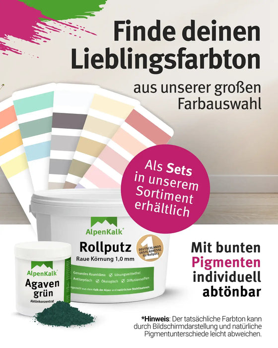Rollputz RAU 7 kg Agaven-Grün