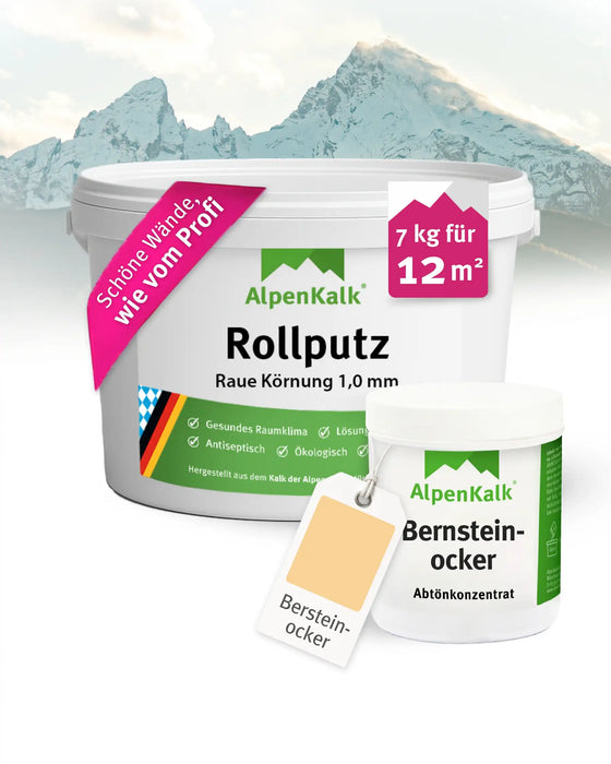 Rollputz RAU 7 kg Bernstein-Ocker