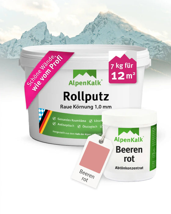 Rollputz RAU 7 kg Beeren-Rot