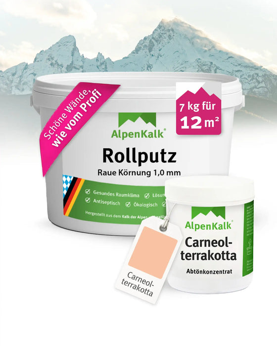 Rollputz RAU 7 kg Carneol-Terrakotta