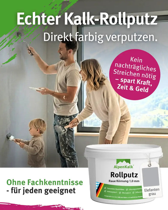 Rollputz RAU 24 kg Elefanten-Grau
