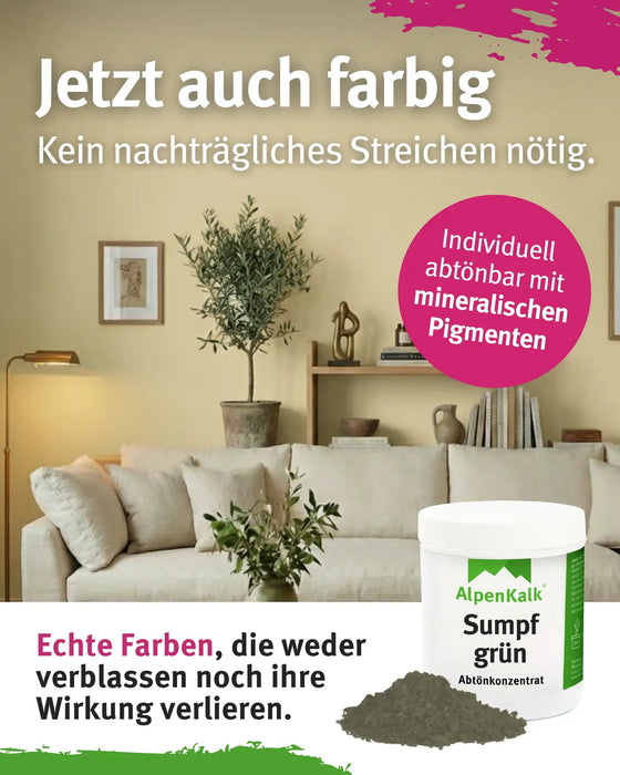 Rollputz RAU 24 kg Sumpf-Grün