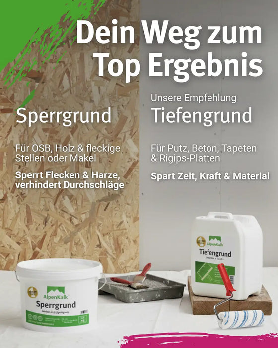 Rollputz RAU 24 kg Sumpf-Grün