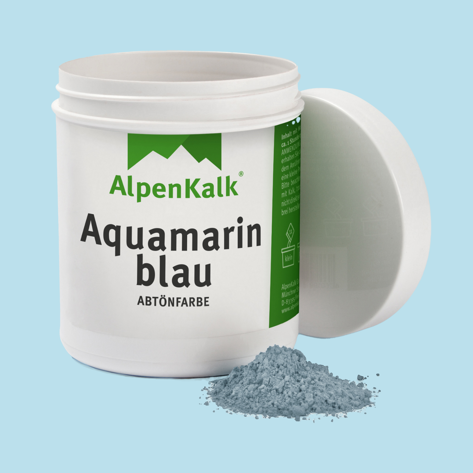 Aquamarin-Blau