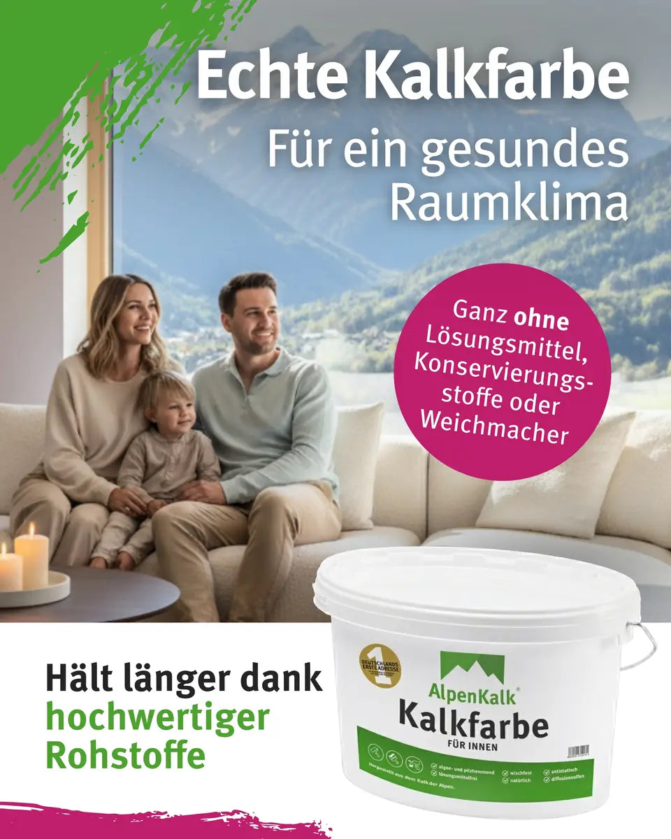Kalkfarbe INNEN 12 kg / ca. 60 m²
