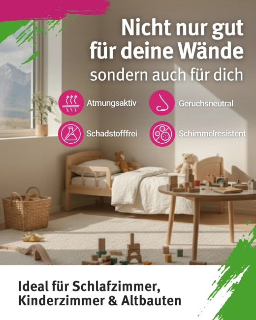 Kalkfarbe INNEN Steppen-Beige 14 kg (65 m²)