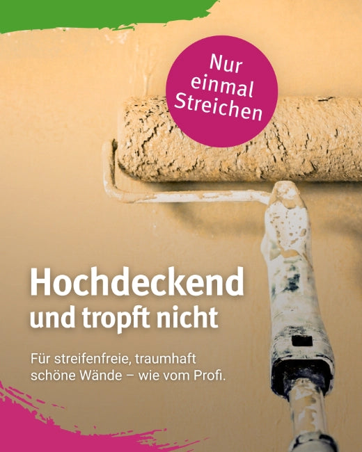 Badezimmer Farbe Bernstein-Ocker 14 kg  / ca. 55 m²