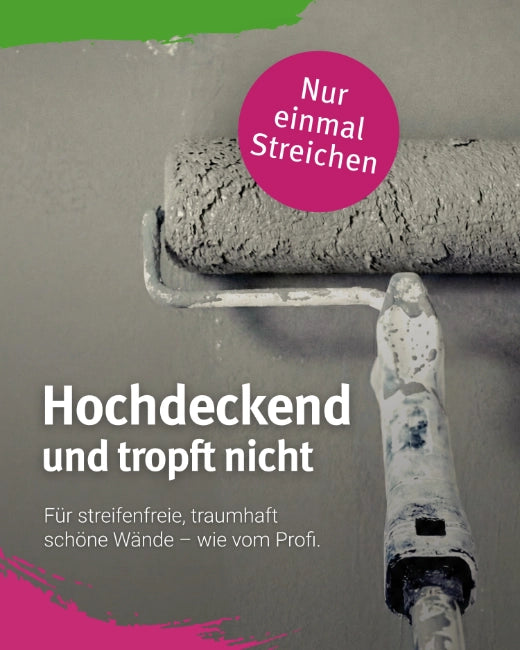 Kalkfarbe INNEN 14 kg Mondstein-Grau (65 m²)