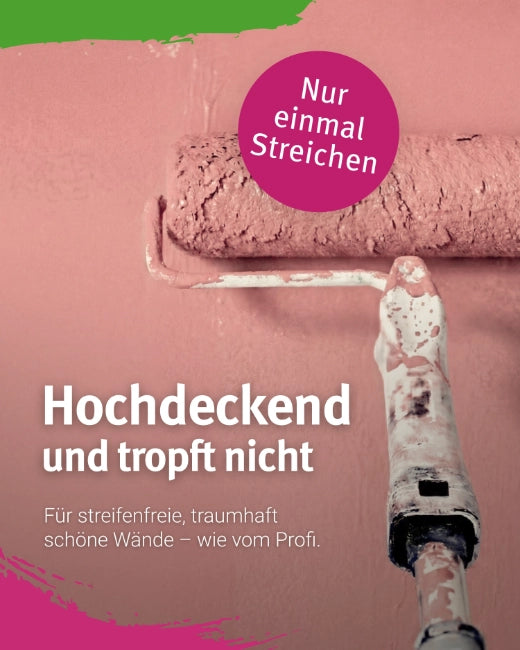 Badezimmer Farbe Beeren-Rot 14 kg  / ca. 55 m²