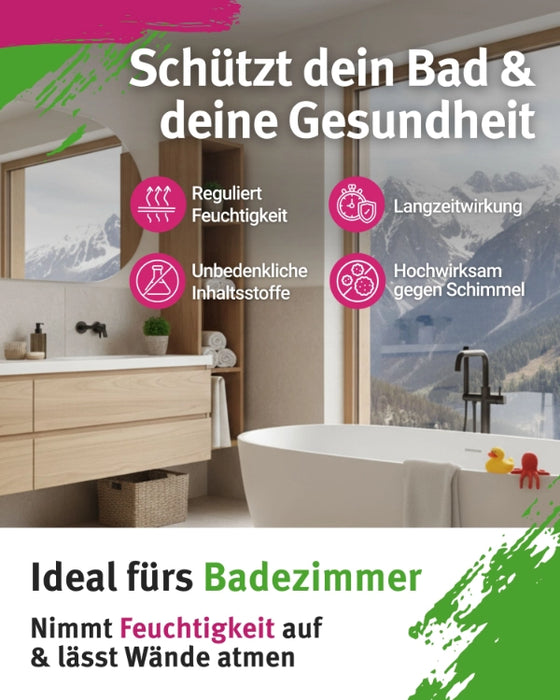 Badezimmer Farbe - Kalkfarbe 14 kg  / ca. 55 m²