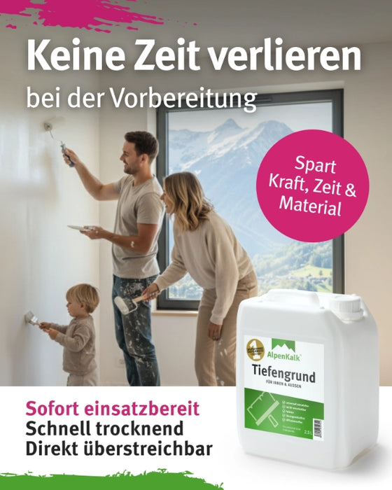 Rollputz RAU 7 kg (ca. 12 m²) Starterpaket