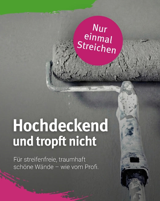 Kalkfarbe INNEN Elefanten-Grau 14 kg (65 m²)