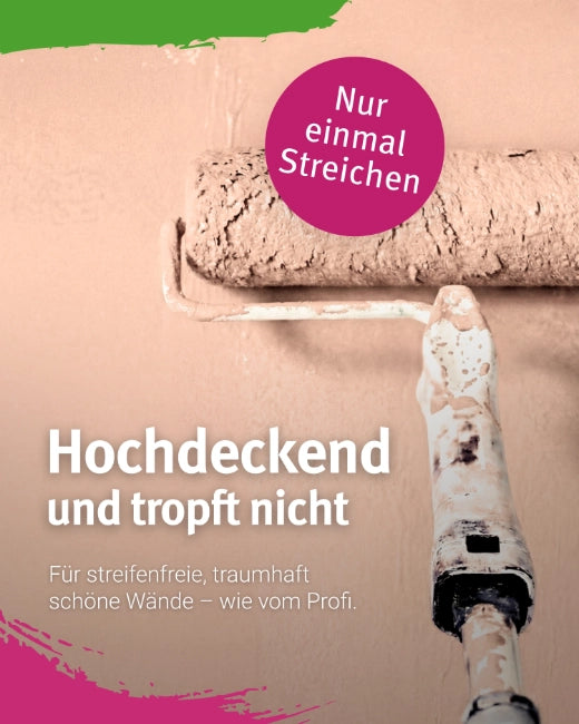 Badezimmer Farbe Kunzit-Rosa 14 kg  / ca. 55 m²