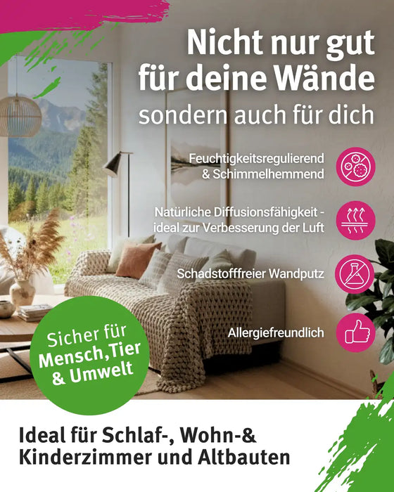 Rollputz RAU 24 kg Mookait-Braun