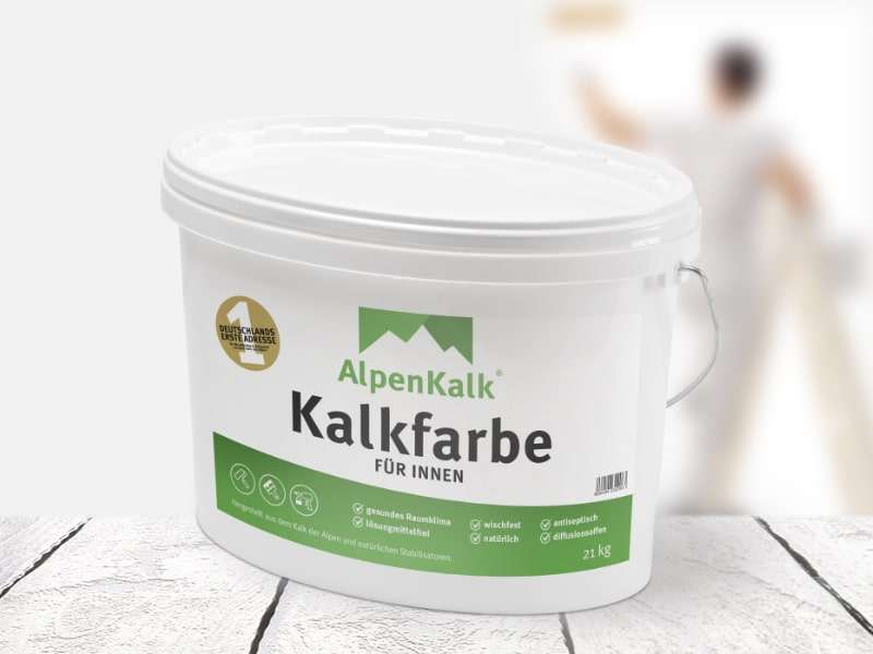Alpenkalk Kalkfarbe für Innen 21 kg