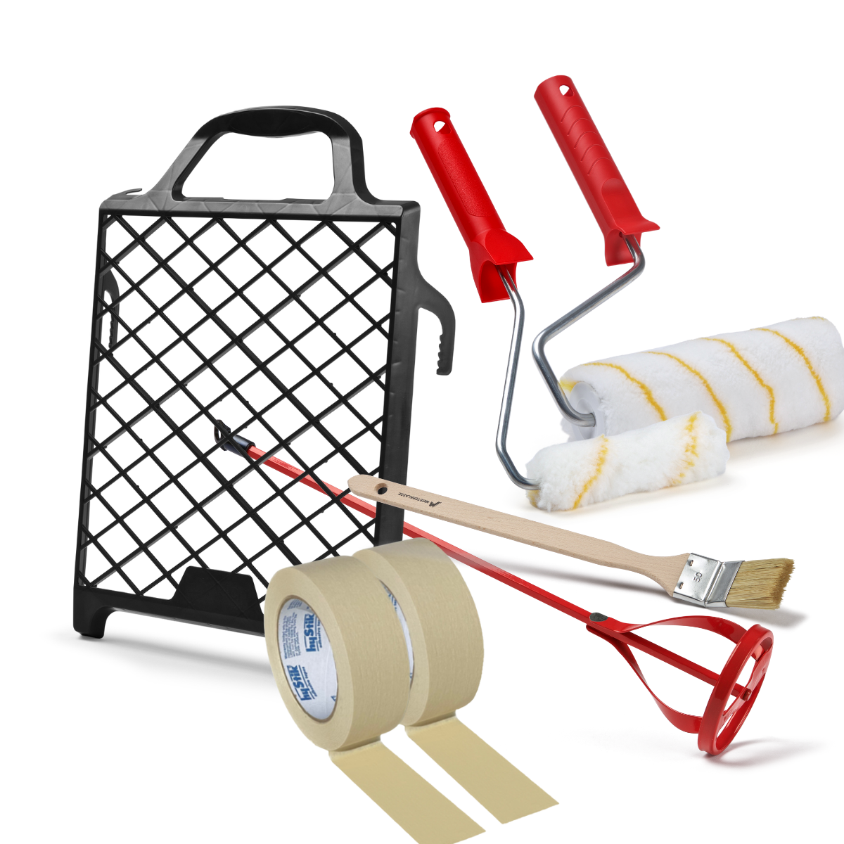 Kalkfarbe Werkzeug-Set 6 kg