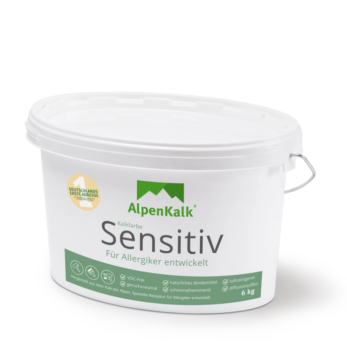 Sensitiv - Kalkfarbe für Allergiker  6 kg / ca. 30 m²