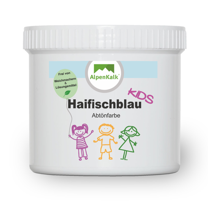 Haifischblau - Farbpigment | AlpenKalk© Kids