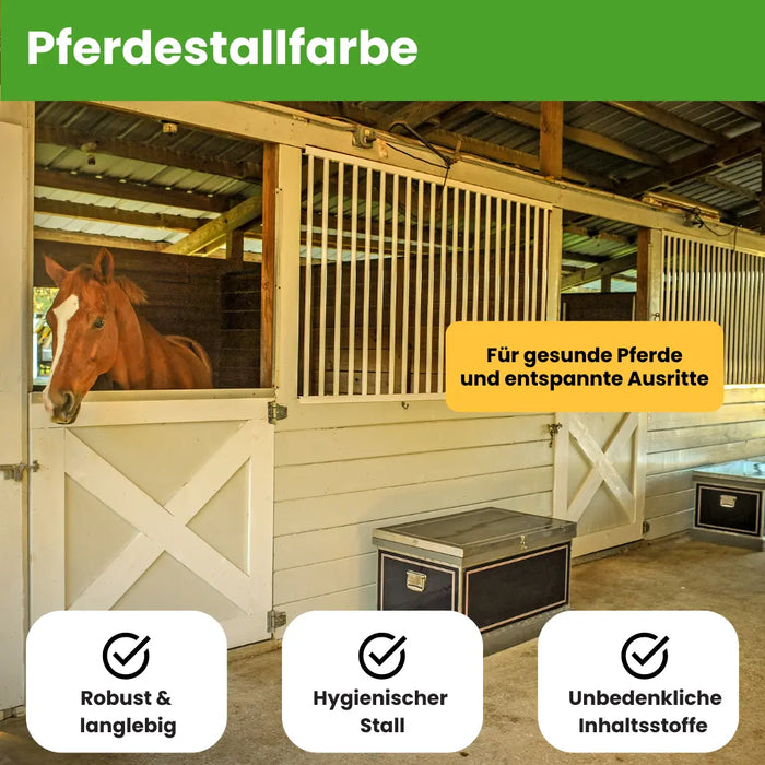 Pferdestallfarbe 12,5 kg