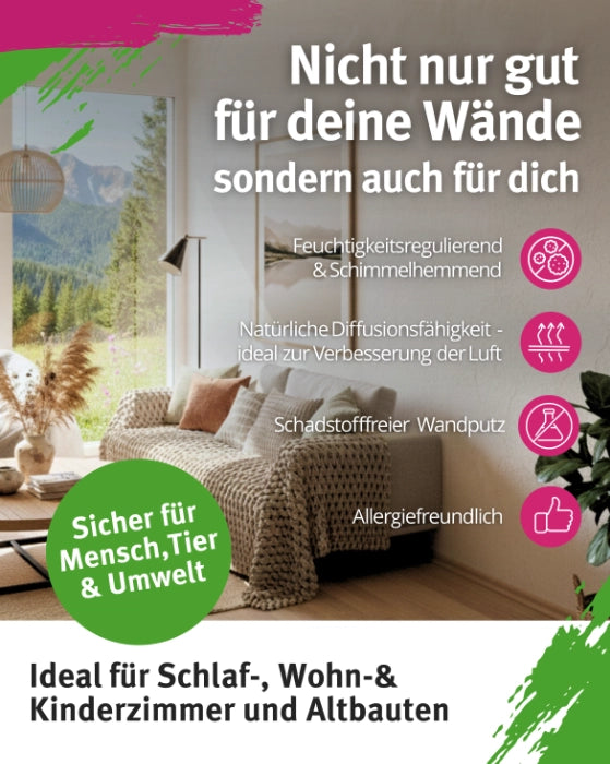 Rollputz fein (0,5 mm) jetzt 7 kg (5+2) / ca. 20 m²